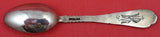 Medallion aka Etruscan by Knowles Sterling Silver Demitasse Spoon with Soldier