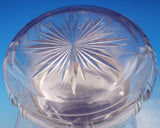 King Albert by Whiting Sterling Silver Glass Dresser Jar Etched #8583 (#9141)