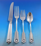 Fiddle Shell by Frank Smith Sterling Silver Flatware Set Service 43 pcs Dinner