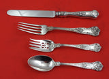 New Queens by Gorham Sterling Silver Regular Size Place Setting(s) 4-Piece