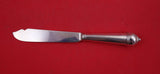 Trifid by James Robinson Sterling Fish Knife cannon style HH AS no design 8 3/4"