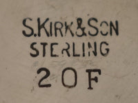 Repousse by Kirk Sterling Silver Jelly Jar Lid #20F (#2144)
