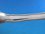 Lap Over Acid Etched Tiffany Sterling Silver Spade Server Bleeding Heart 10 3/8"