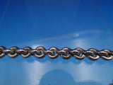 Tane Mexican Sterling Silver Cross Necklace w/Heavy Chain Fitted Box 26" (#7948)