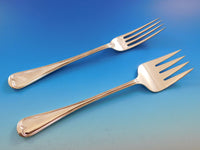 Thread Edge by James Robinson Sterling Silver Flatware Dinner Service 84 pieces