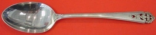 Queen's Lace by International Sterling Silver Serving Spoon 8 1/2"