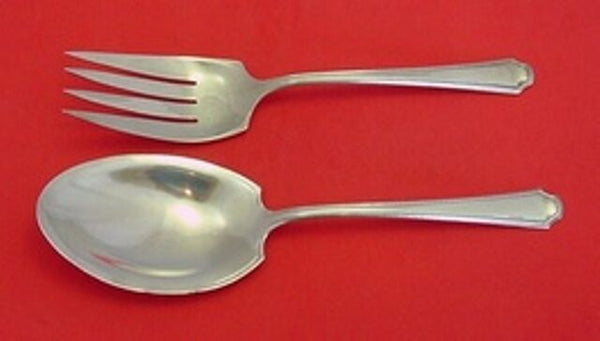 Lady Constance by Towle Sterling Salad Serving Set 2pc All Sterling 9 1/2"