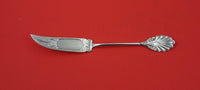 Grecian by Gorham Sterling Silver Pickle Knife brite-cut diaper work 6 3/4"