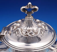 Eton by Wallace Sterling Silver Tea Pot Art Nouveau #1160 6" Monogram C (#8402)