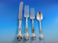 Majestic by Alvin Sterling Silver Flatware Set for 12 Service 74 pieces Dinner