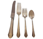 Chased Romantique by Alvin Sterling Silver Flatware Set Dinner Service 38 pieces