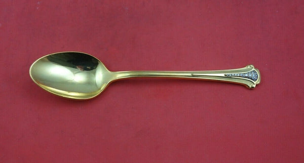 Adamas Vermeil Gold by Kirk Sterling Silver with Diamonds Place Soup Spoon 6 7/8