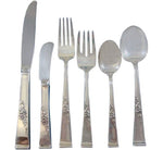 Classic Rose by Reed & Barton Sterling Silver Flatware Set 12 Service 75 Pieces