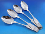 Old English Tipt by Gorham Sterling Silver Serving Spoon Set of 4 pieces 9 1/8"