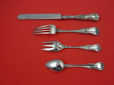 Dorothy Vernon by Whiting Sterling Silver Regular 4-pc Place Setting w/mono