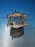 Sterling Silver Mesh Coin Purse circa 1900 1 troy ounce 3 1/2" x 2" (#6171)