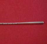 Whiting Sterling Silver Butter Spreader with Twist in Handle 7 1/2"