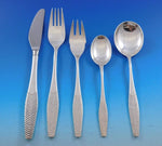 Elegance by O. Mogensen Danish Sterling Silver Flatware Set Modern 20 pieces