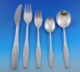 Elegance by O. Mogensen Danish Sterling Silver Flatware Set Modern 20 pieces