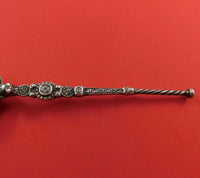 C. Saunders F. Shepherd English Estate Sterling Silver Coronation Spoon Vermeil