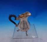 Jezler Swiss .800 Silver Creamer with Ebony Handle #1703 4" x 4" (#3935)