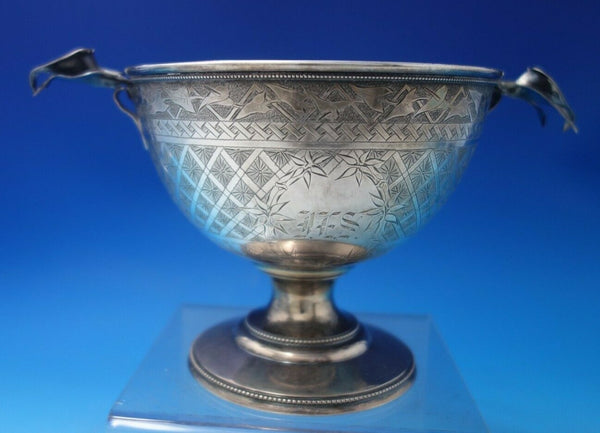 Calla Lily by Ford and Tupper Sterling Silver Serving Bowl on Pedestal (#6023)