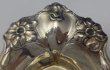 Les Cinq Fleurs by Reed & Barton Sterling Silver Candy Dish w/Flower Motif #0456