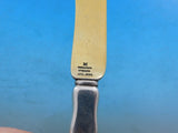 Lap Over Acid Etched by Tiffany Sterling Silver Dessert Knife GW HHAS w/ Branch