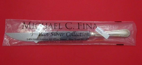 Neoclassico by Calegaro Italy Sterling Silver Roast Carving Knife 14" New