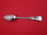Louis XV by Whiting-Gorham Sterling Silver Berry Spoon flowers in bowl 8 1/4"