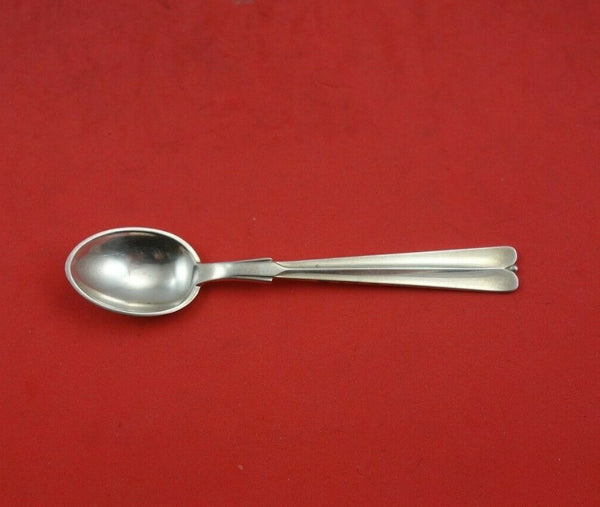 Baronet aka Arvesolv #7 by Hans Hansen Danish Sterling Silver Demitasse Spoon 4"