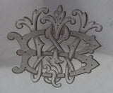 Tiffany and Co Sterling Silver Plate w/Cherubs In Fitted Box (#1256) Fabulous!