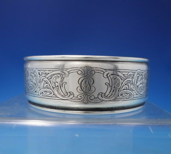 Gorham Sterling Silver Child's Bowl Flowers Scrollwork w/o Insert #B3895 (#6471)