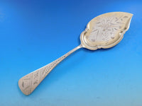 Brite-Cut by Unknown Sterling Silver Ice Cream Server w/Light GW FH AS w/Bird