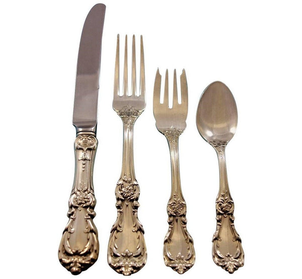 Burgundy by Reed & Barton Sterling Silver Flatware Set Service 32 pcs Dinner