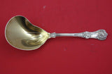 English King by Tiffany and Co Sterling Silver Berry Spoon GW conch 9 3/8"