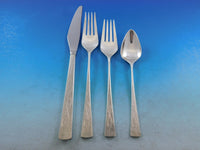 Da Vinci Eng by Reed & Barton Sterling Silver Flatware Service Set 78 pcs Modern