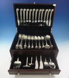 Onslow by Tuttle Sterling Silver Flatware Service For 12 Set 77 Pieces