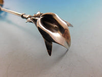 Calla Lily by Whiting Sterling Silver Sugar Sifter Gold Washed 8 3/8"