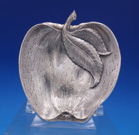 Buccellati Gianmaria Italian Sterling Silver Apple Dish 4.0 ozt. (#7024)