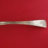 Lap Over Edge Acid Etched by Tiffany and Co Sterling Silver Soup Ladle 13 1/2"