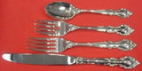 Malvern By Lunt Sterling Silver Regular Size Place Setting(s) 4pc