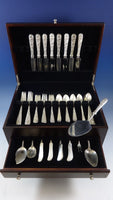 Repousse by Kirk Sterling Silver Flatware Set for 8 Service 54 Pieces