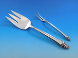 Sovereign Old by Gorham Sterling Silver Flatware Set 8 Service 81 pieces Acorn