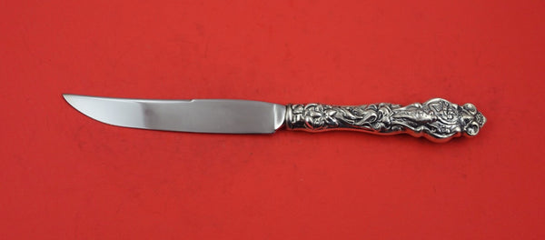 Irian by Wallace Sterling Silver Steak Carving Knife HH WS original  10"
