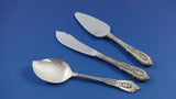 Rose Point by Wallace Sterling Silver Flatware Set 12 Service 60 Pcs Dinner Size