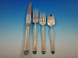 Satin Beauty by Oneida Sterling Silver Flatware Set Service 28 pieces