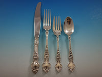 Violet by Wallace Sterling Silver Flatware Set Service 30 pieces No Monograms