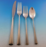Royal Satin by Wallace Sterling Silver Flatware Set for 12 Service 55 pieces