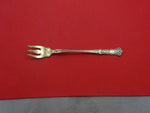 Pansy by International Sterling Silver Cocktail Fork Goldwashed 5 1/2"